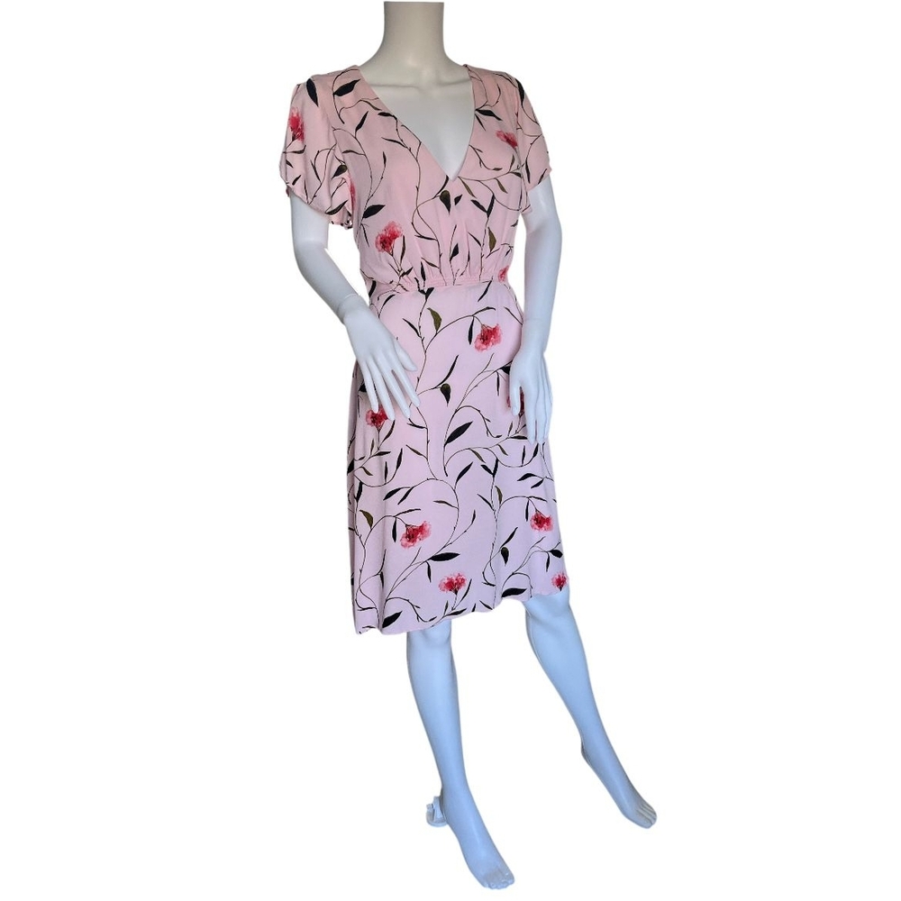 Banana Republic Light Pink Floral Dress